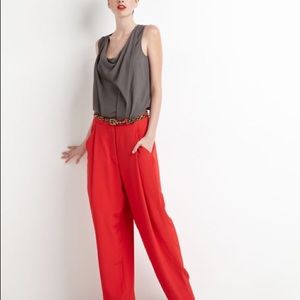 DVF Athos wide leg dress trouser